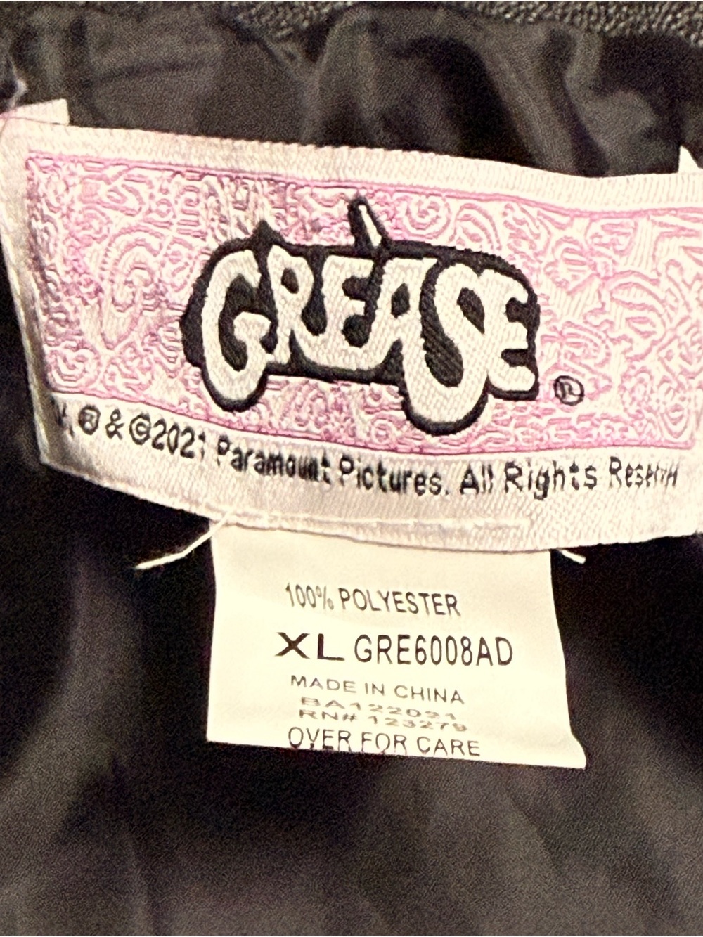 Grease Costumes/Cosplay T-Birds Black Faux Leather Jacket